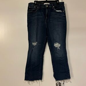Cropped jeans